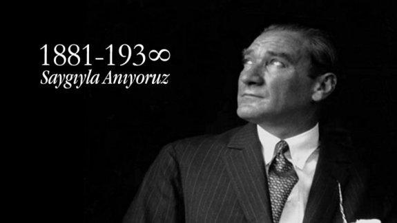 10 Kasım Uluönder Gazi Mustafa Kemal Atatürk´ü Anma Günü